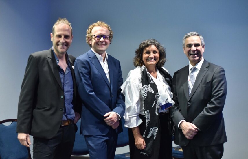 Anabática Renovables realizó a salón lleno el Side Event en el marco de los 20 años de ACERA, “¿Quién y cómo se financiará el almacenamiento de energía en Chile?» 